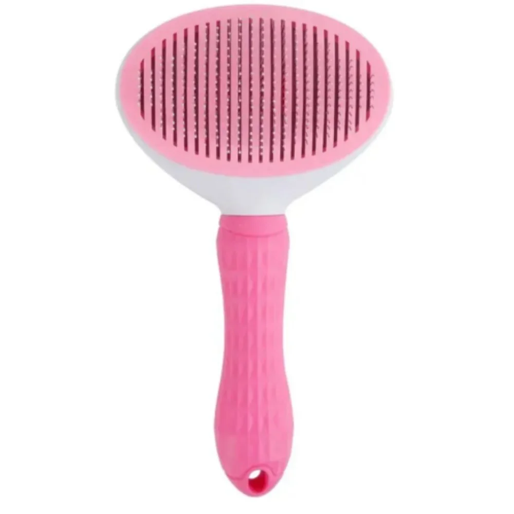 Pet Hair Remover Dog Cat Comb Grooming Massage Deshedding Self Cleaning Brush
